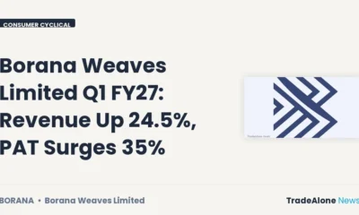 Borana Weaves Limited Q1 FY27 Results
