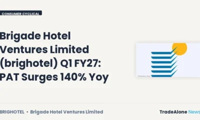 Brigade Hotel Ventures Limited Brighotel Q1 FY27 Results