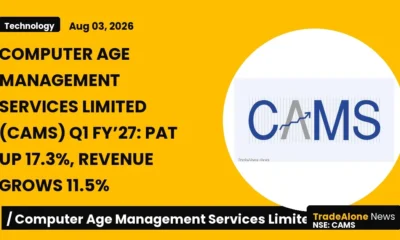 Computer Age Management Services Limited CAMS Q1 FY27 Results