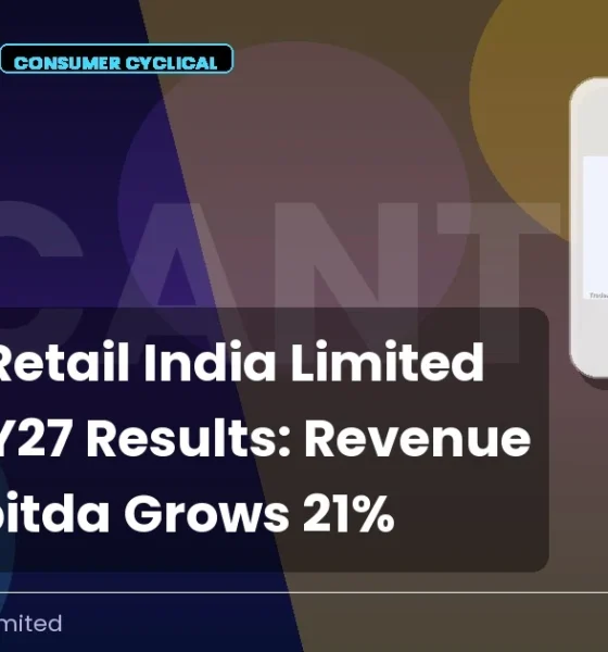Cantabil Retail India Limited CRIL Q1 FY27 Results