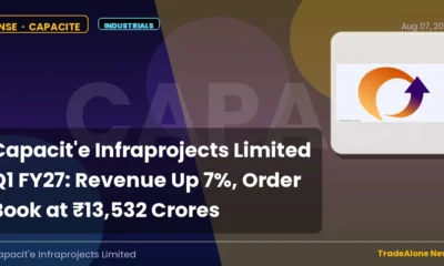 Capacit'e Infraprojects Limited Capacite Q1 FY27 Results