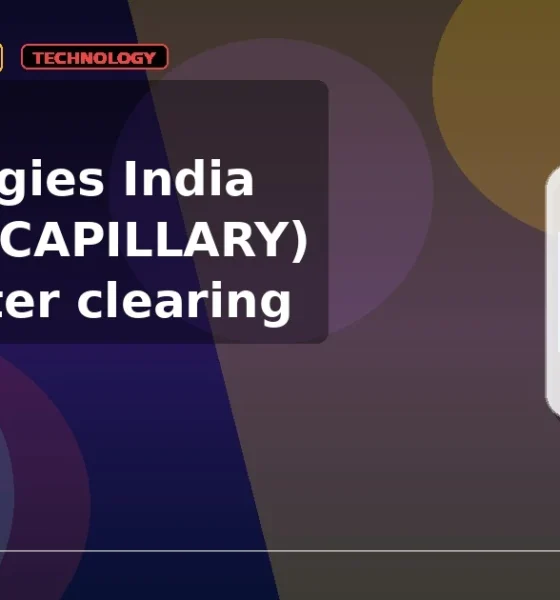 Capillary Technologies India Limited CAPILLARY pulls back from breakout highs