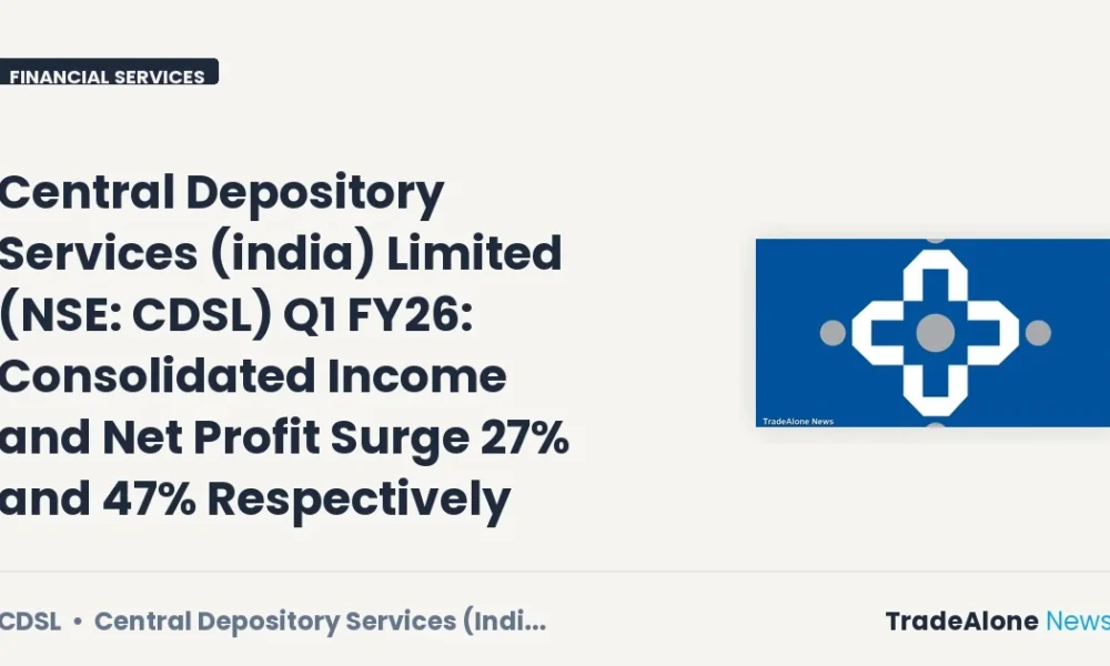 Central Depository Services (india) Limited NSE CDSL Q1 FY26 Results