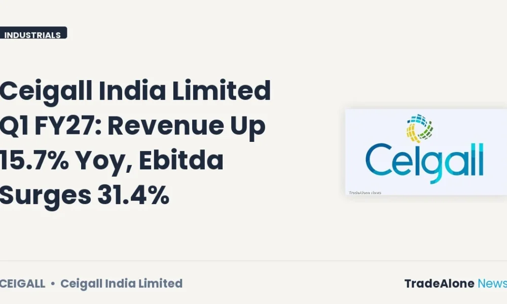 Ceigall India Limited NSE Ceigall Q1 FY27 Results