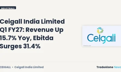 Ceigall India Limited NSE Ceigall Q1 FY27 Results