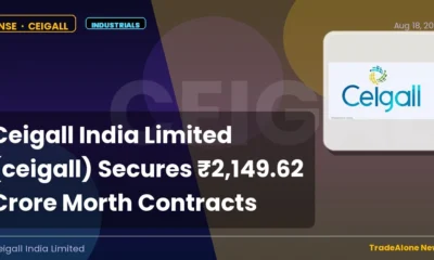 Ceigall India Limited Ceigall ₹2,149.62 Crore Morth Contracts