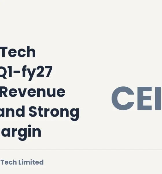 Ceinsys Tech Limited Ceinsys Q1 FY27 Results