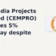Cemindia Projects Limited CEMPRO intraday bounce