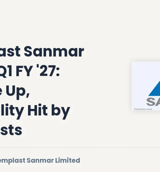Chemplast Sanmar Limited Chemplasts Q1 FY27 Results
