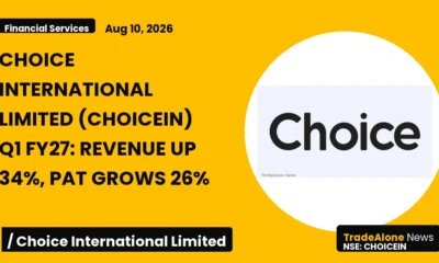Choice International Limited Choicein Q1 FY27 Results