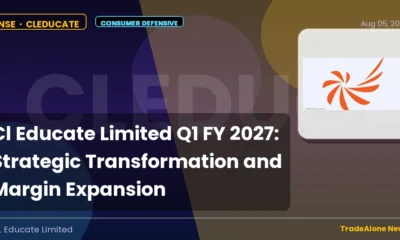 Cl Educate Limited Cleducate Q1 FY 2027 Results