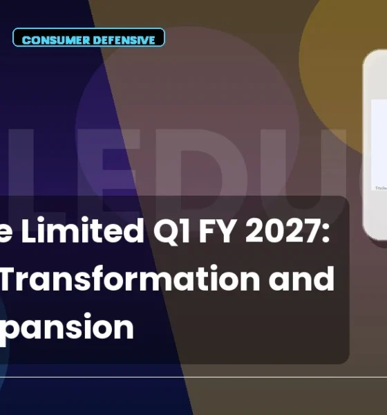 Cl Educate Limited Cleducate Q1 FY 2027 Results