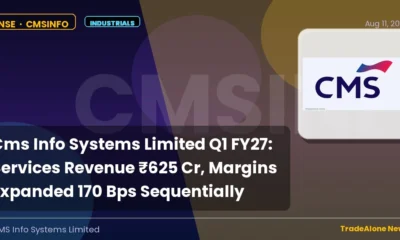 Cms Info Systems Limited Q1 FY27 Results