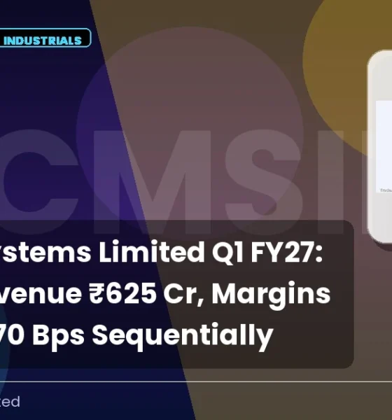 Cms Info Systems Limited Q1 FY27 Results