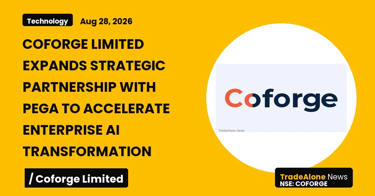 Coforge Limited NSE Coforge Q3 FY26 Partnership Expansion