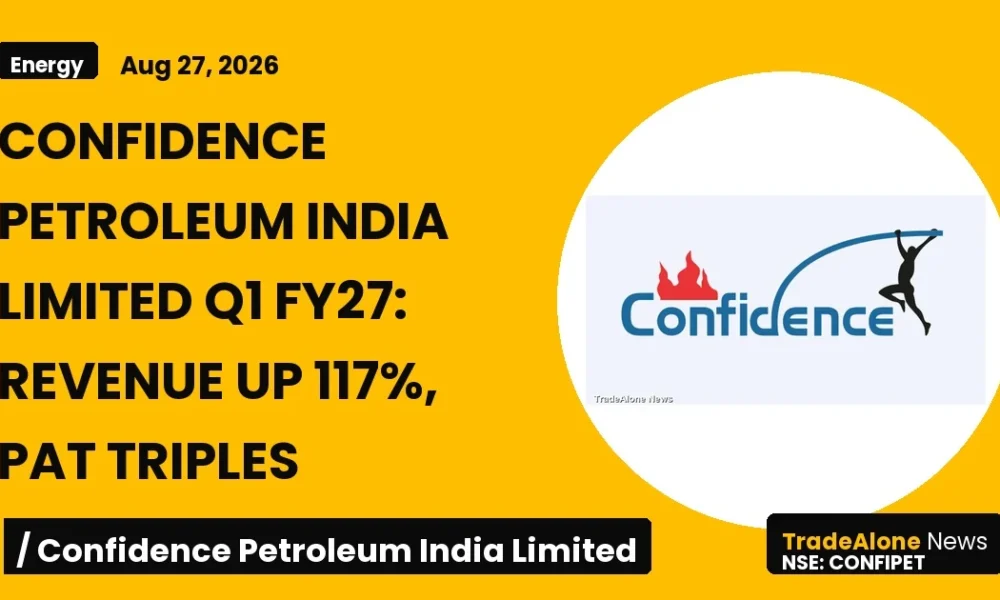 Confidence Petroleum India Limited Confipet Q1 FY27 Results