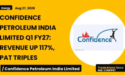 Confidence Petroleum India Limited Confipet Q1 FY27 Results