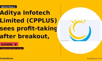 Aditya Infotech Limited CPPLUS down 5% intraday