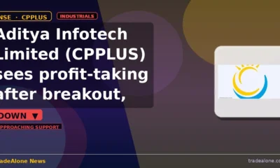 Aditya Infotech Limited CPPLUS falls 5% intraday
