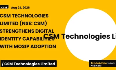 Csm Technologies Limited NSE CSM Digital Identity Capabilities