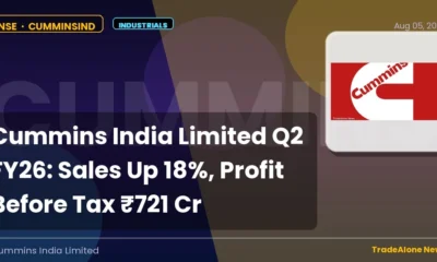 Cummins India Limited NSE Cumminsind Q2 FY26 Results