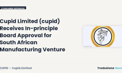 Cupid Limited CUPID In-principle Approval South African Manufacturing Venture