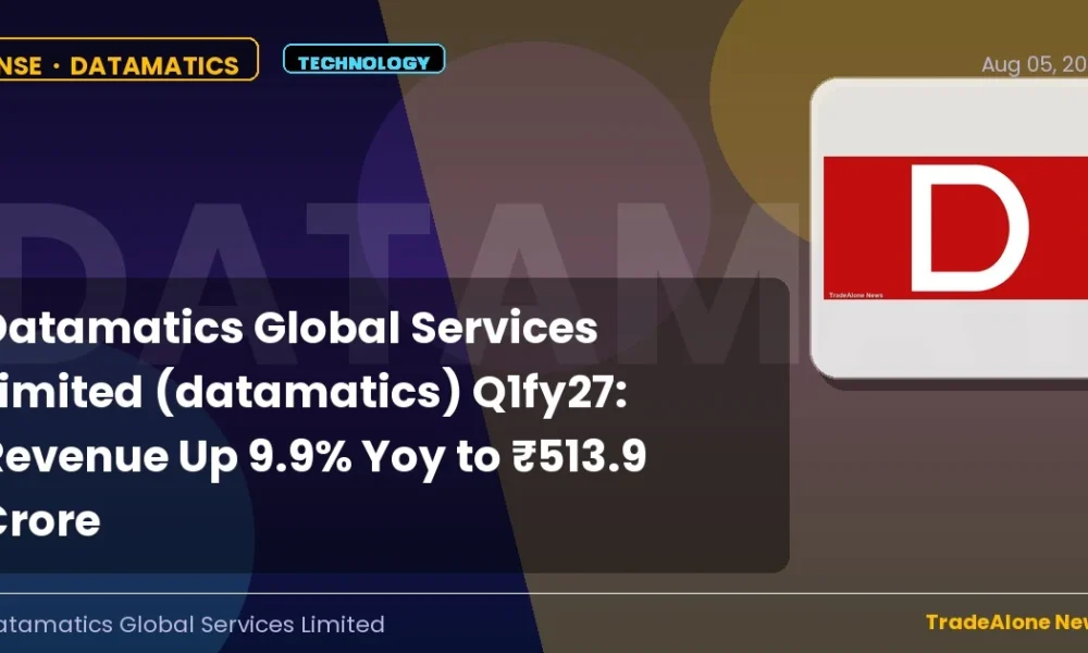 Datamatics Global Services Limited Datamatics Q1fy27 Results
