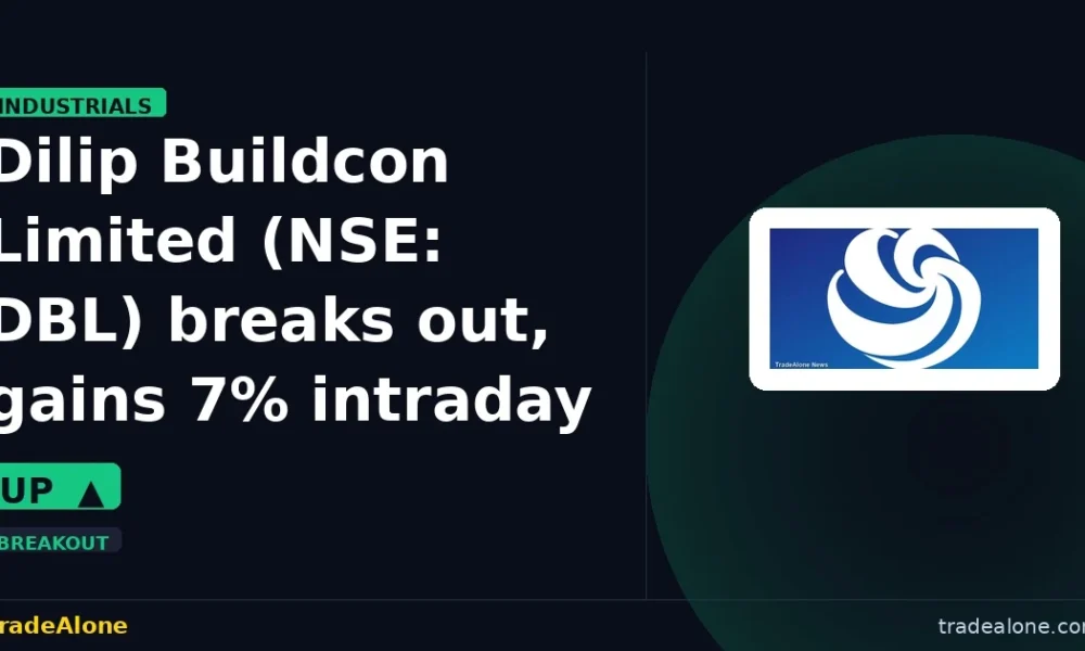 Dilip Buildcon Limited DBL breakout