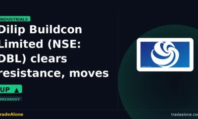 Dilip Buildcon Limited DBL clears resistance