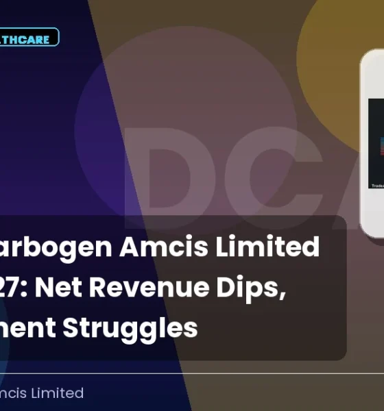 Dishman Carbogen Amcis Limited Q1fy27 Results