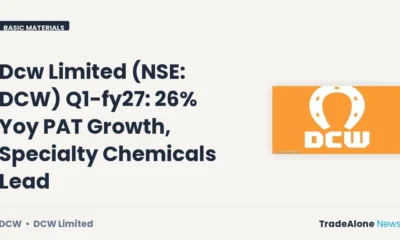 Dcw Limited NSE DCW Q1 FY27 Results