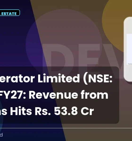 Dev Accelerator Limited NSE DEVX Q1 FY27 Revenue
