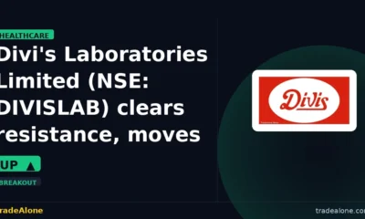Divi's Laboratories Limited DIVISLAB clears resistance