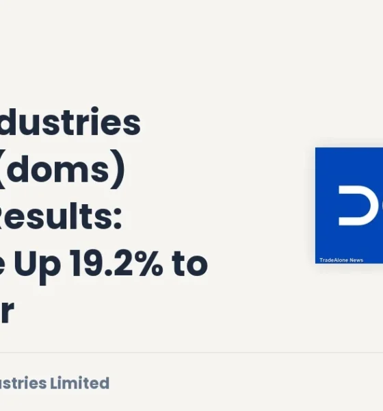 Doms Industries Limited DOMS Q1 FY27 Results