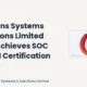 Dynacons Systems & Solutions Limited DSSL Q3 FY26 SOC 2 Type II Certification