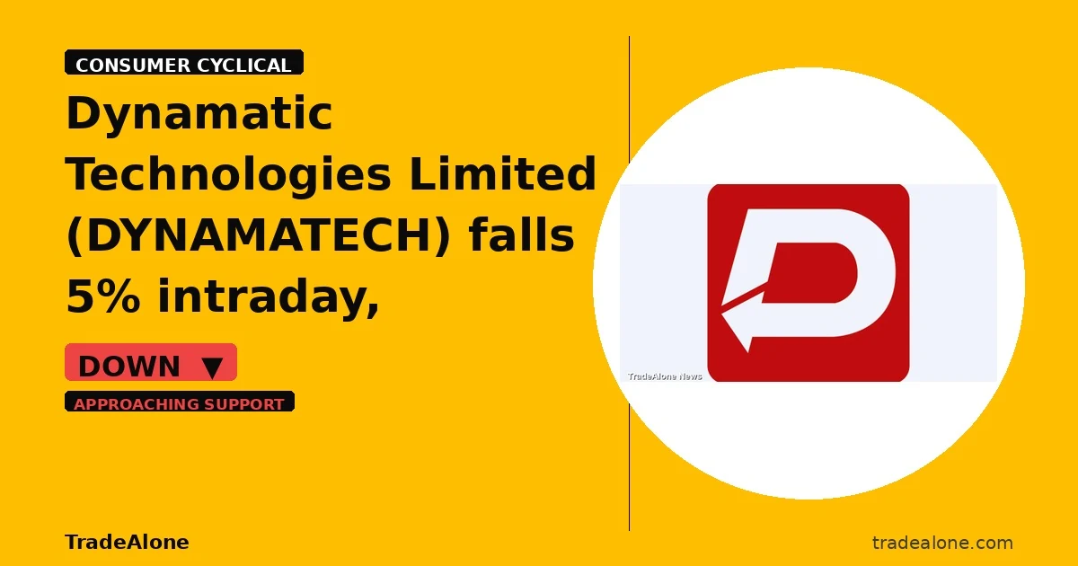 Dynamatic Technologies Limited DYNAMATECH approaching support