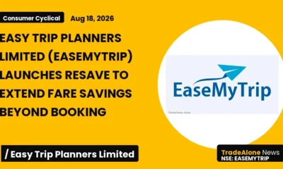 Easy Trip Planners Limited Easemytrip Resave Launch