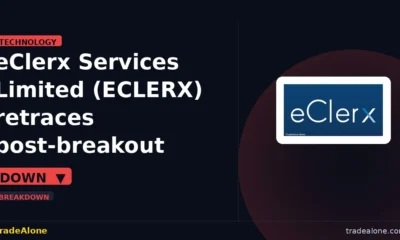 eClerx Services Limited ECLERX falls 5% intraday