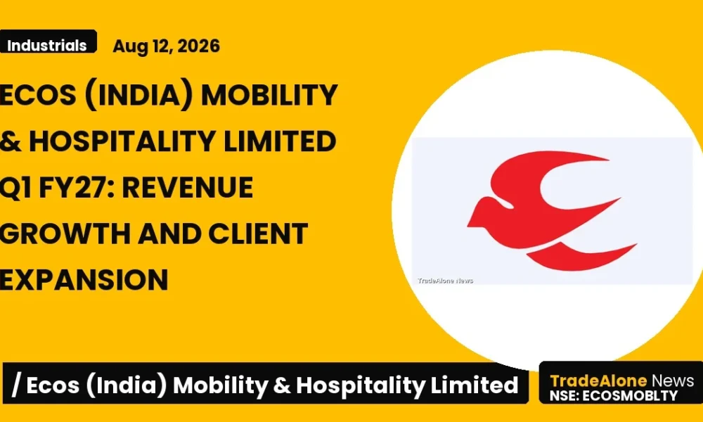 Ecos (india) Mobility & Hospitality Limited Ecosmoblty Q1 FY27 Results
