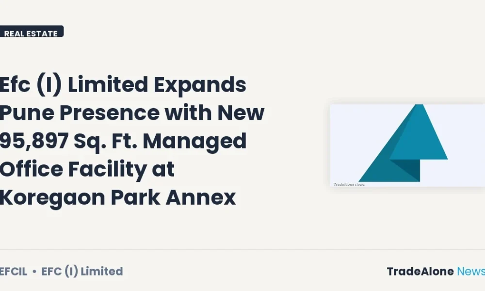 Efc (I) Limited EFCIL Expansion Quarter