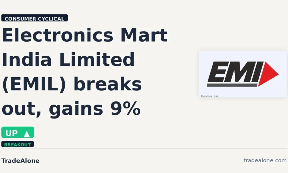 Electronics Mart India Limited EMIL breakout