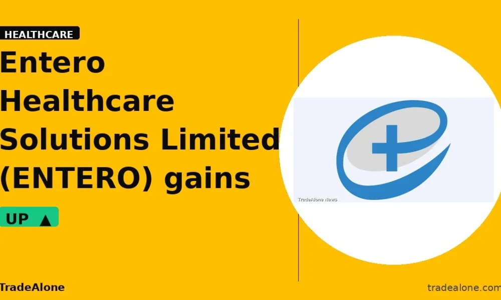 Entero Healthcare Solutions Limited ENTERO gains 10% intraday