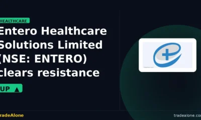Entero Healthcare Solutions Limited NSE: ENTERO clears resistance