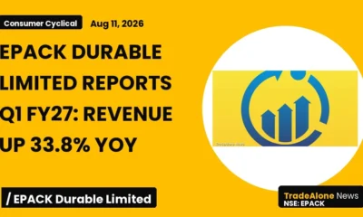 Epack Durable Limited NSE EPACK Q1 FY27 Results