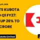 Escorts Kubota Limited Escorts Q1 FY27 Results