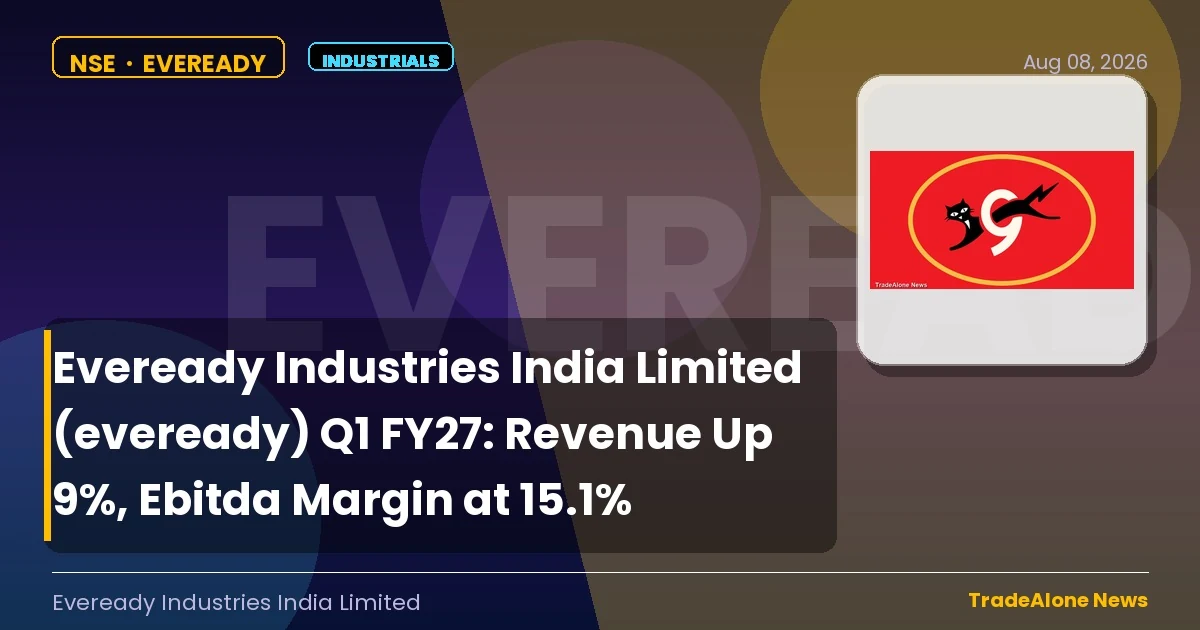 Eveready Industries India Limited Q1 FY27 Results