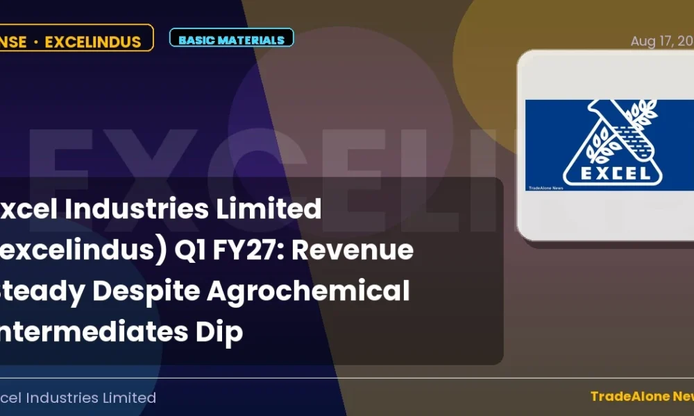 Excel Industries Limited Excelindus Q1 FY27 Results