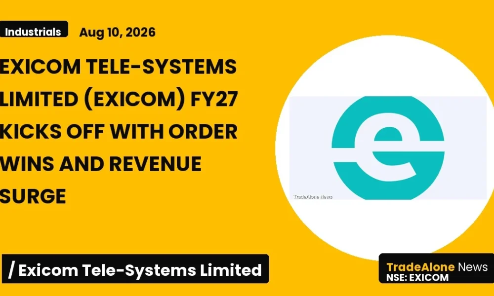 Exicom Tele-systems Limited FY27 Order Wins