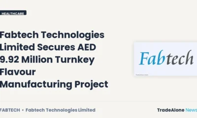 Fabtech Technologies Limited Fabtech Secures AED 9.92 Million UAE Project