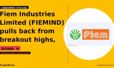 Fiem Industries Limited FIEMIND retraces post-breakout gains